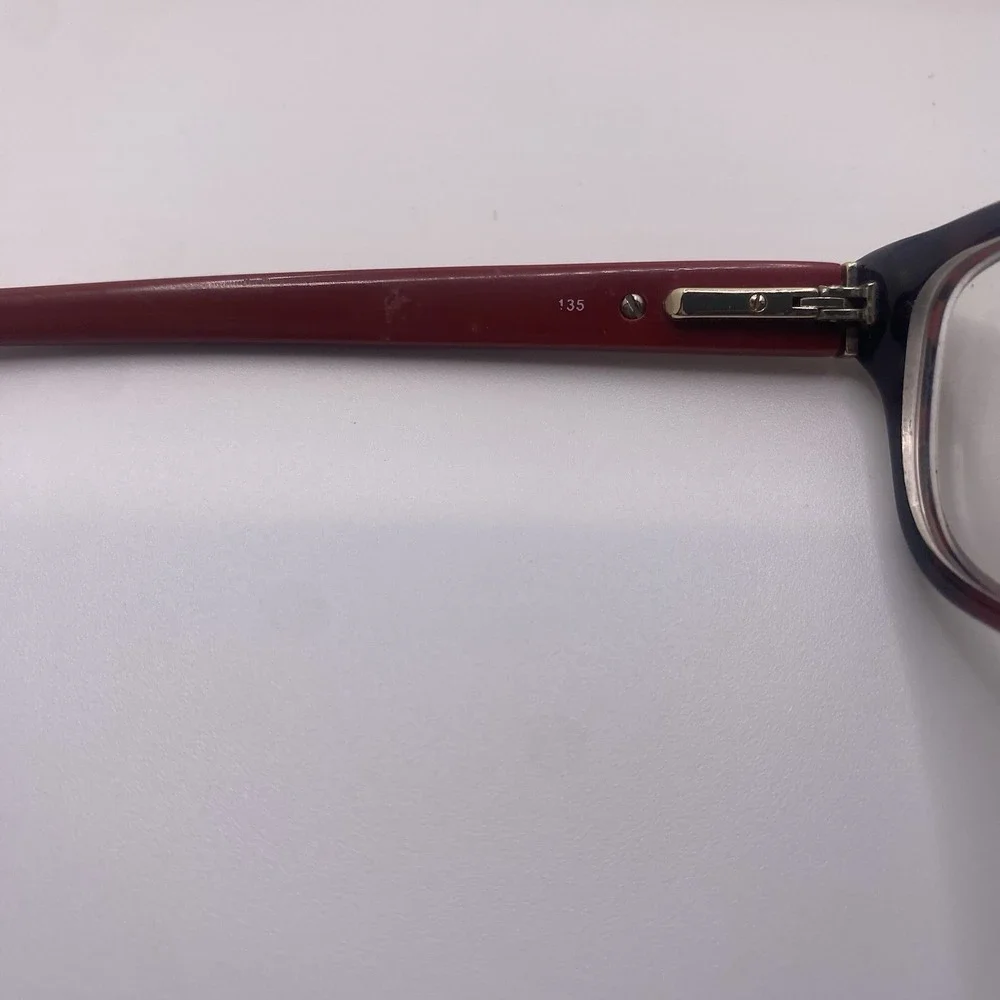Kate Spade Eyeglasses Women FRAMES ONLY Full Rim 135 Red Black 600
